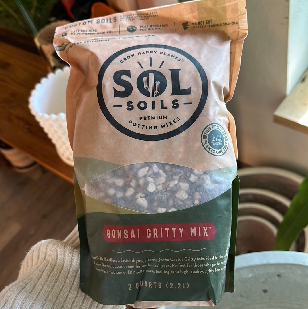 Sol Soils 2qt Bonsai Gritty Mix