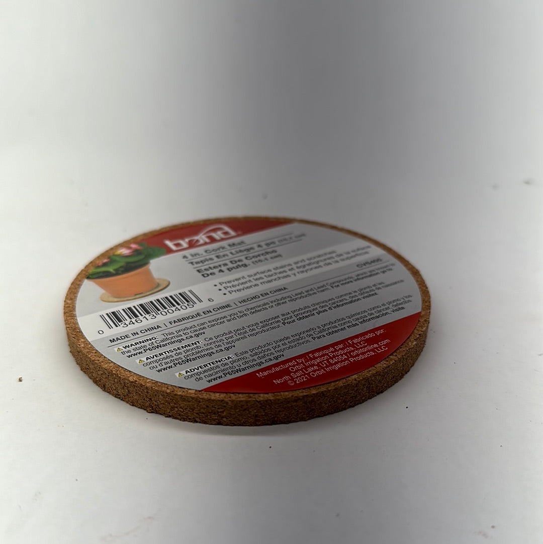 Bond 4" Cork Saucer