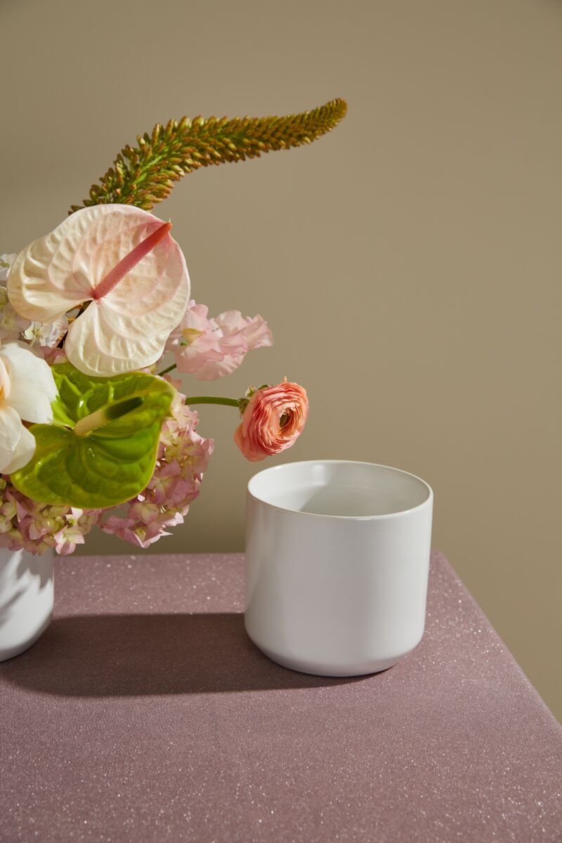 4.75" Kendall Pot White