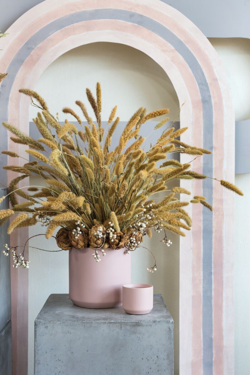 7" Kendall Pot Light Pink