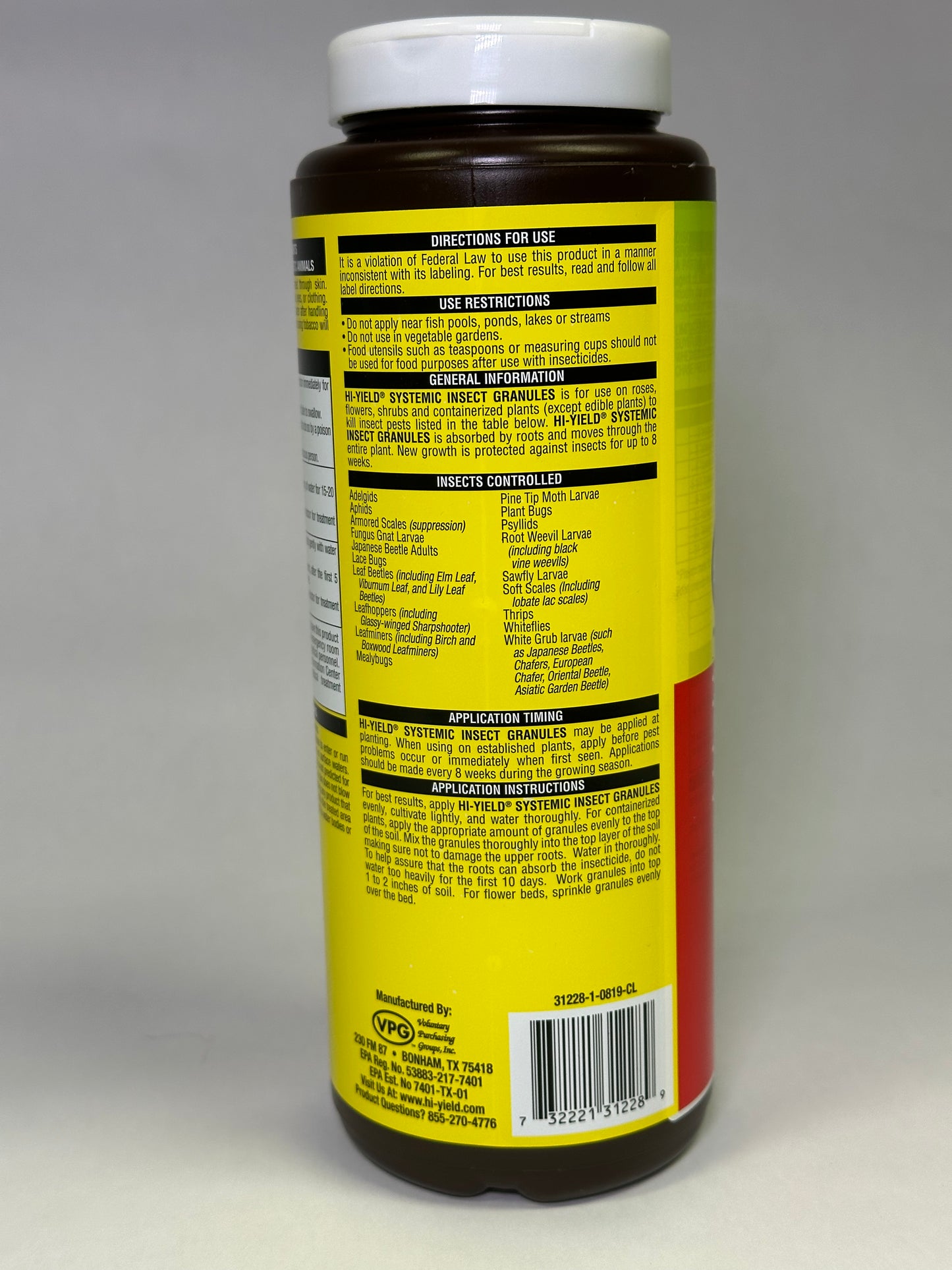 HiYield Systemic Insect Granules 1#