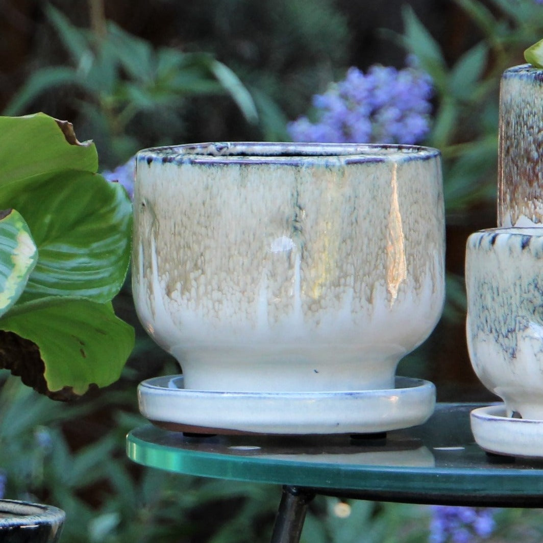 Verandah 5.5" Finger Pot - Mocha