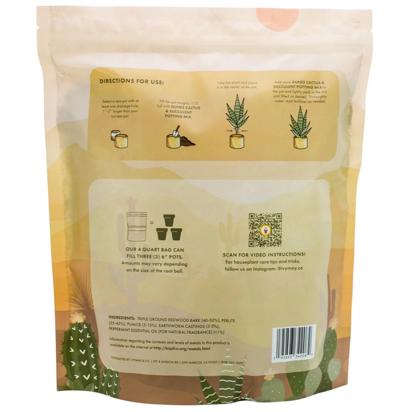 IvyMay Soil Dunes 4qt