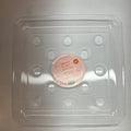 CWP 12" Sq Carpet Saver Heavy Footed Saucer