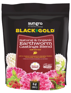Black Gold Earthworm Castings 8qt