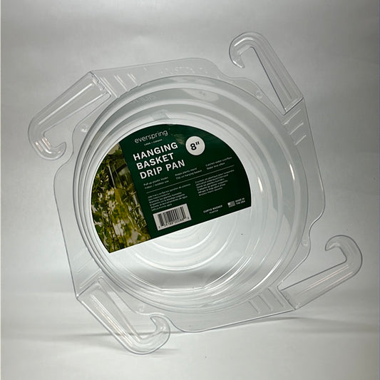 CWP 8" Hanging Basket Drip Pan