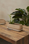14.5" Dublin Planter with Saucer