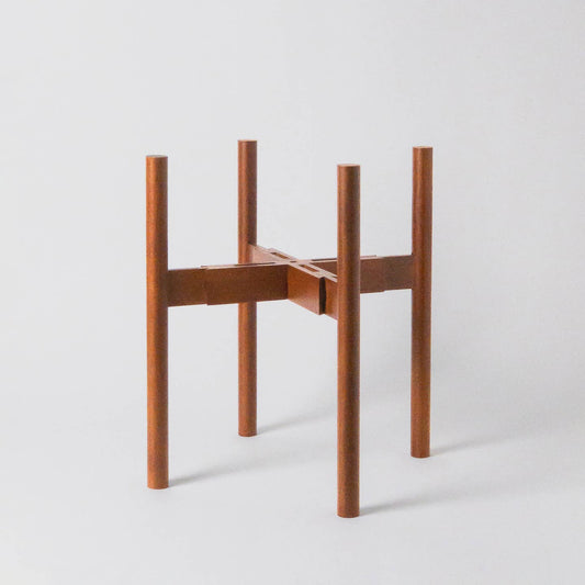 Dark Bamboo Adjustable Plant Stand