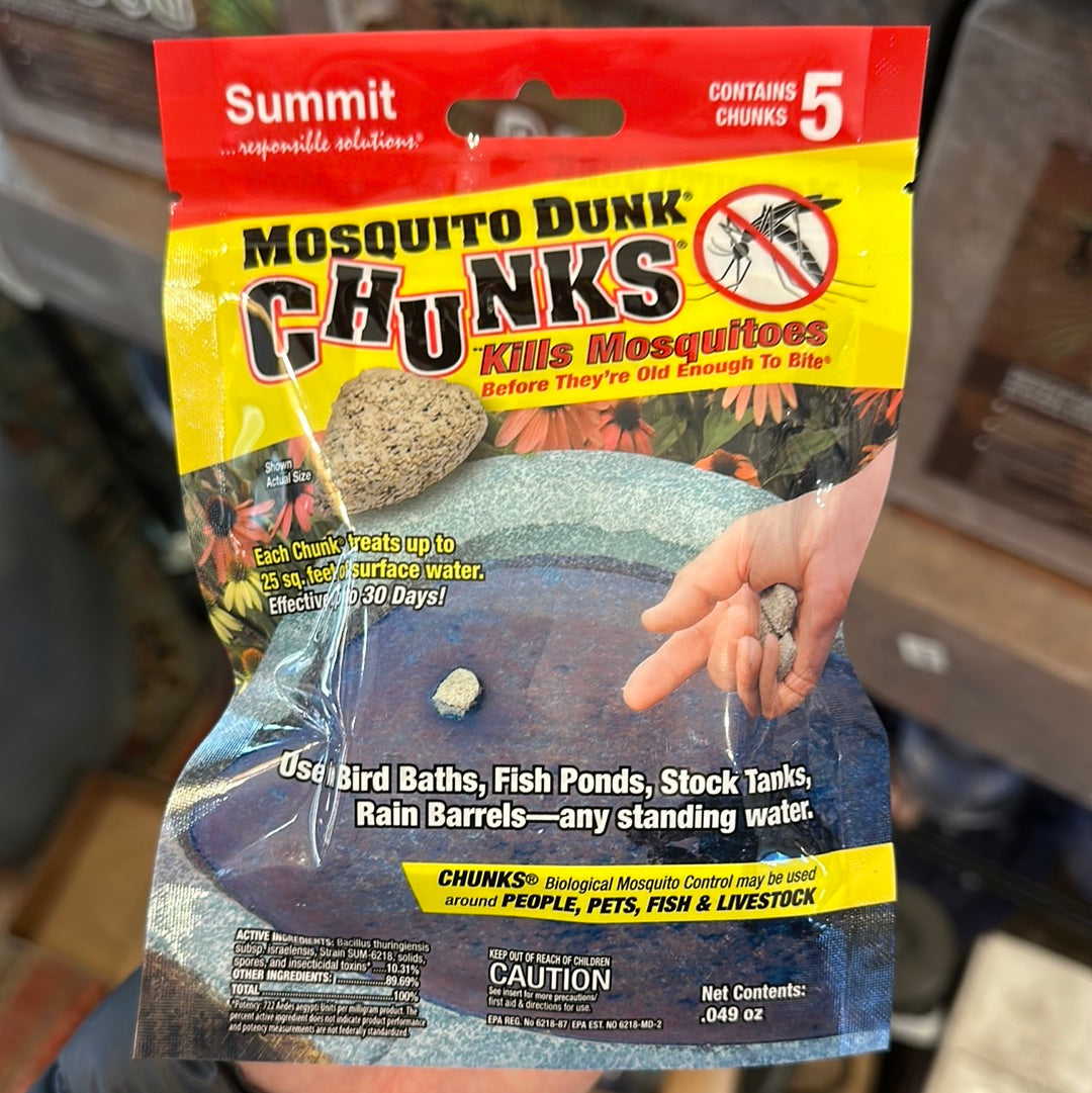 Summit Mosquito Dunk Chunk 5ct
