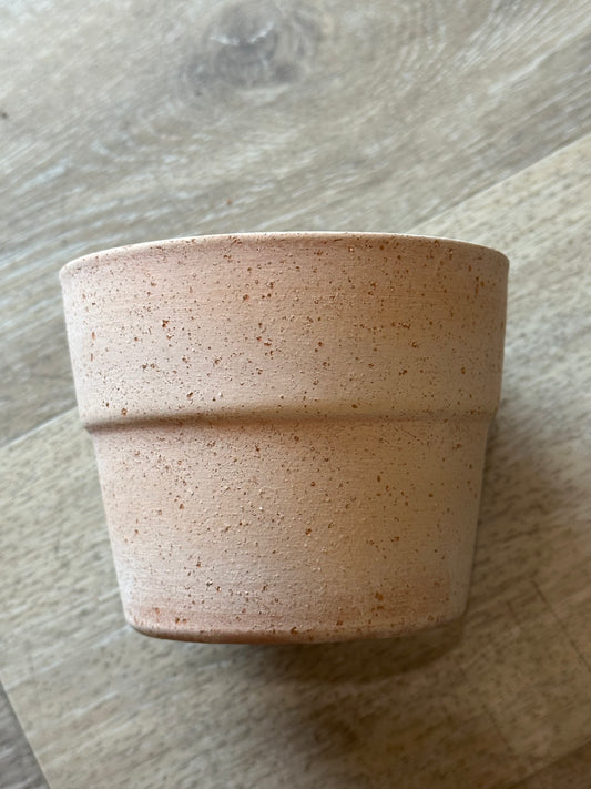 Deroma 4.3" Siena Mini Plain Pot Galestro