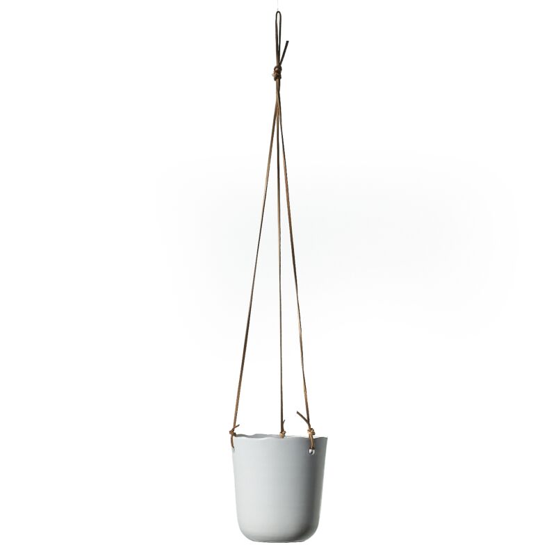 4.75" Doni Hanging Planter White