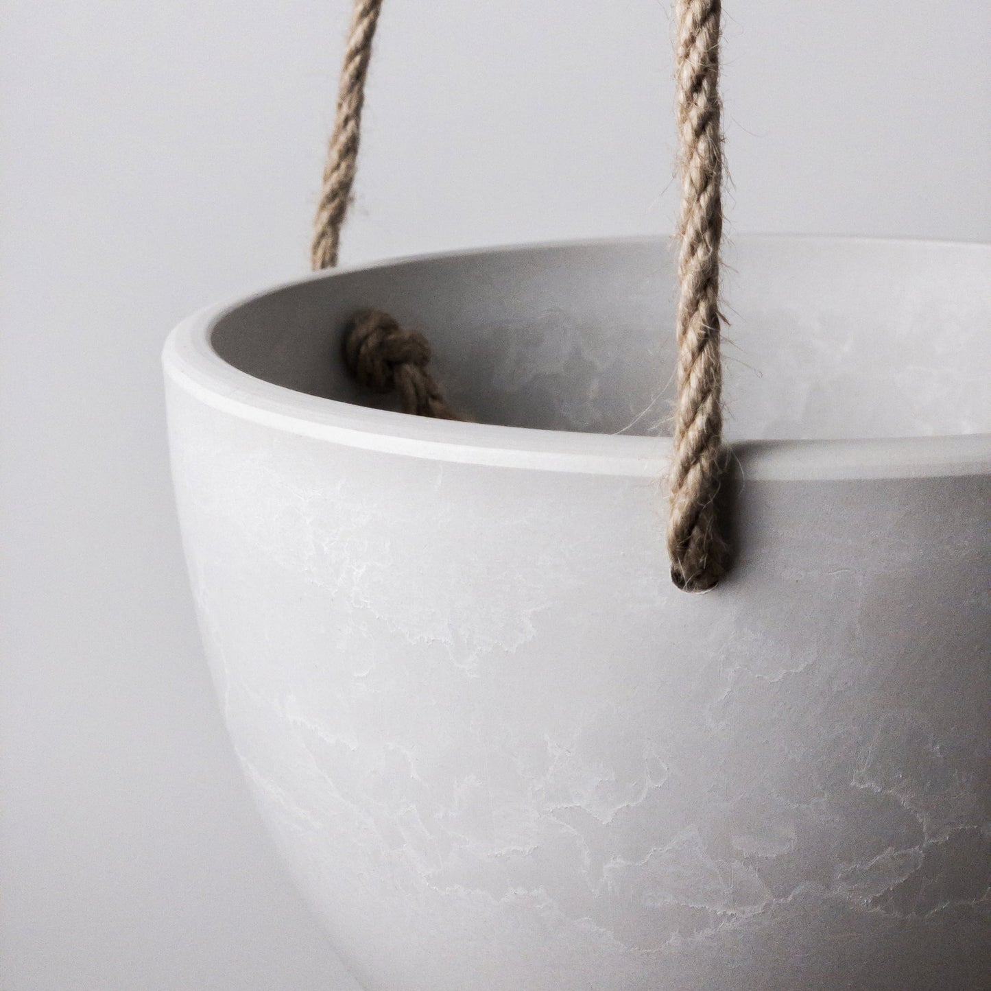 12" Signature Stone Hanging Planter