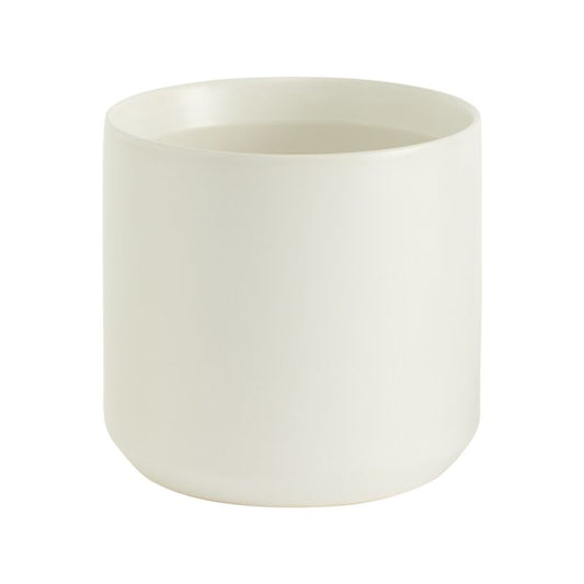 7" Kendall Pot White