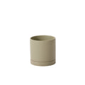 7" Romey Pot + Saucer Light Green