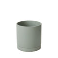 8" Romey Pot + Saucer Sage