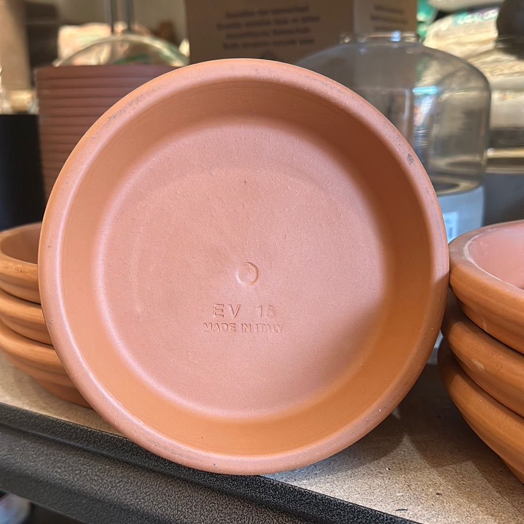 So Patio 6" clay saucer