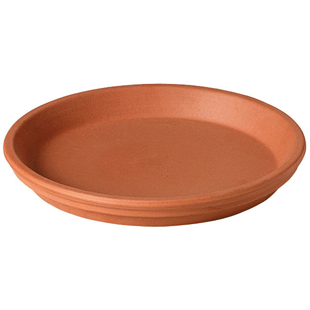 Deroma 9.8" Terracotta Clay Saucer