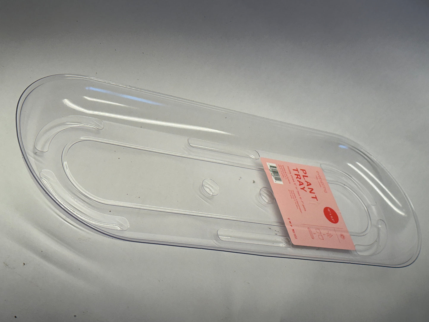CWP 18" Clear Plant Tray